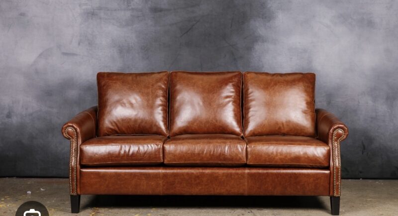 Leather sofa for sale