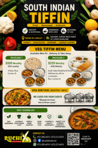 RUCHI KICHEN SOUTHI INDIAN TIFFIN LANGLEY