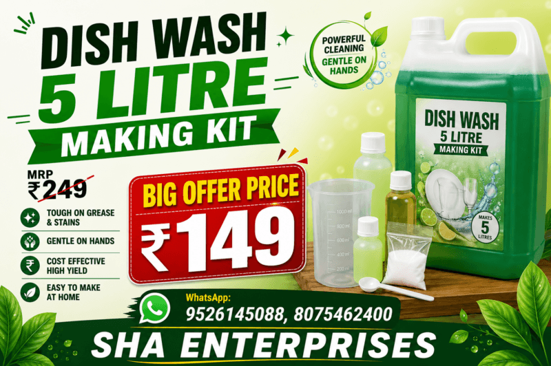 SHA ENTERPRISES DETERGENT & CLEANING KITS