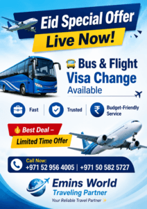 Bus & Flight Visa Change Services