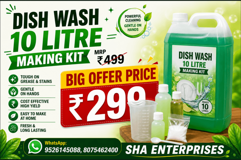 SHA ENTERPRISES DETERGENT & CLEANING KITS
