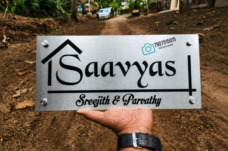 CUSTOMIZED & WEATHER PROOF NAME BOARDS