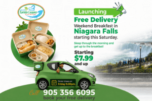 GRAND Kerala Cuisine – The Real Taste of India. Free weekend breakfast Delivery in Niagara Falls
