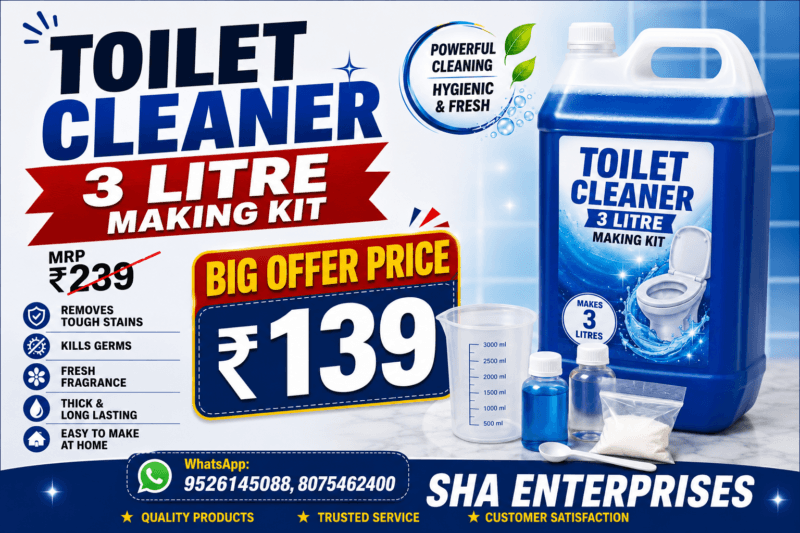SHA ENTERPRISES DETERGENT & CLEANING KITS