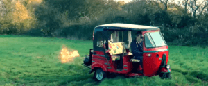 Modified Rickshaw (With Minigun Turrets) [Demo]