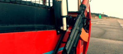 Modified Rickshaw (With Minigun Turrets)