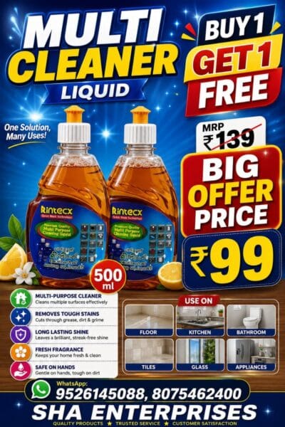 SHA ENTERPRISES DETERGENT & CLEANING KITS